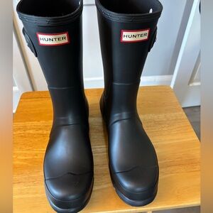 Men’s Hunter Classic Black Waterproof Boots Brand New